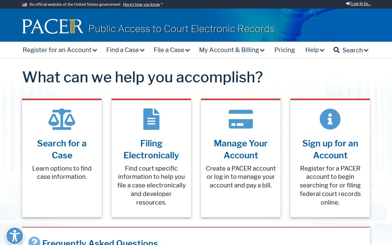 PACER source for federal criminal cases involving Yuma County