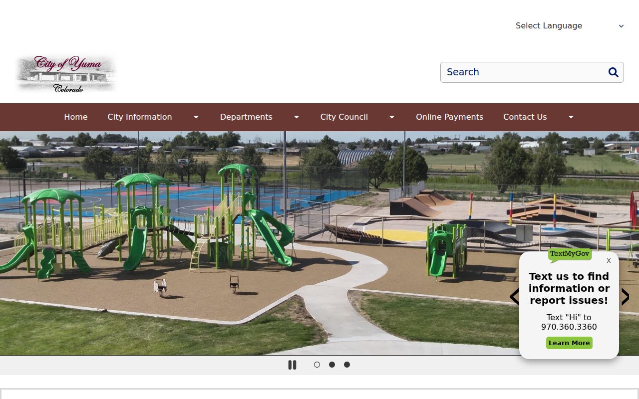 Official City of Yuma government website and local records starting point
